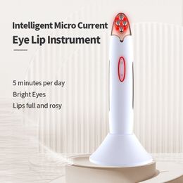 Face Care Devices EMS Eye Beauty Device RF Microcurrent Anti Wrinkle Remove Bags Dark Circles Light Therapy Lips Lifting Massage Instrument 230831