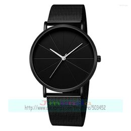 Wristwatches 100pcs/lot Geneva 676 Stylish Brand Mesh Watch Selling Wrap Quartz Casual Wrist Wholesale Sports