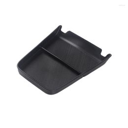 Car Organizer 1 Piece Center Armrest Lower Storage Box Interior Black Plastic For BYD Song Plus DM-I EV 2023-2023