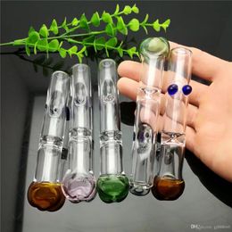 Flat mouth Philtre glass suction nozzle Glass bongs Oil Burner Glass Water Pipe Oil Rigs Smoking Rigs