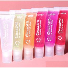 Lip Gloss Six Colours Lips Glaze Cmaadu Brand Matte Cosy Winter Balm Transparent Moisturising Lipgloss 10Ml Drop Delivery Health Beau Dhm97