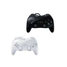 For Nintendo Wii Second Generation Classic Pro Wired Controller Gamepad Gaming Pro Remote Game Controller Joypad Joystick