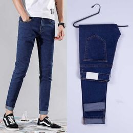 Men's Jeans Good Quality 4 Colours Skinny Jeans Men Spring Summer Slim Denim Jeans Men Cotton Elastic Denim Pants Cowboy Trousers Z0301