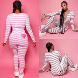 Women's Jumpsuits & Rompers Hirigin Sexy Women One Piece Pyjamas Autumn Nightwear Long Sleeve Sleepwear Pyjamas Romper Jumpsuit CasualWomen'