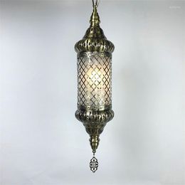 Pendant Lamps Geometric Light Ceiling Hanging Els Circle Chandelier Wood Bulb Led Design Lamp Kitchen