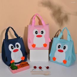 Dinnerware Sets Practical Bento Bag Cartoon Stereo Heat Preservation Waterproof Lovely Lunch Thermal Box