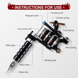 Buy Tatooine Complete Tattoo Kit 2 Pro Tattoo Machine Tattoo Gun Kit Power  Supply 20 Tattoo Inks 10 Tattoo Needles Tips Grips Tattoo Supplies Kit for  Beginners and Tattoo Artists Online at