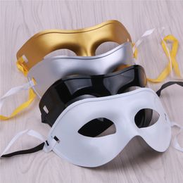 Men's Masquerade Mask Fancy Dress Venetian Masks Masquerade Masks Plastic Half Face Mask