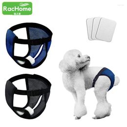 Dog Apparel Girl Pet Diapers Puppy Pants Underwear Physiological Diaper Dogs Sanitary Panties Shorts Accessories With 3 Pads