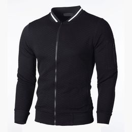 Men's Hoodies Sweatshirts MRMT Brand Men's Plaid Sweatshirts Zipper Men Sweatshirts Stand Collar for Male Casual Man Zipper Sweatshirt Clothing 230301