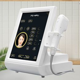 Beauty items Facial Lifting Skin Care 7D HIFU High Intensity Focused Ultrasound Machine with RF Microneedling