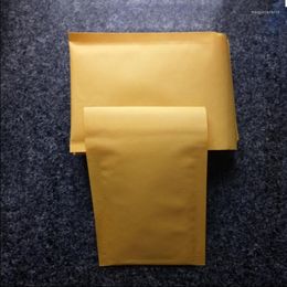 Jewellery Pouches 16cmx22cm Kraft Bubble Mailing Padded Envelopes Bag Yellow Paper Mailers Accessories Package Bags
