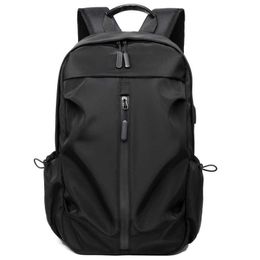 Men's new backpack 15.6-inch laptop bag printable student travel 230301