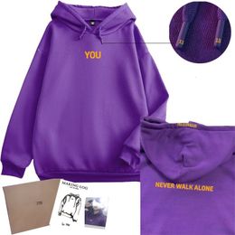 Womens Hoodies Sweatshirts Original Design Jimin Hoodie Printed Seven With You 13 Never Walk Alone Digital File Merch For Fans Card Sweatshirt 230301