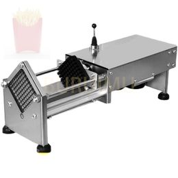 Electric Potato Chips Slicer Commercial Potato Cutter French Fries Cutting Machine Stainless Steel French Fries Cutter Machine