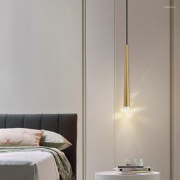 Pendant Lamps Nordic Creative Bedroom Bedside Lamp Chandelier Restaurant Led Modern Simple Small