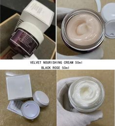 Women Black Rose Cream 50ml Night Day Cream Velvet Nourishing Cream Face Care Creams