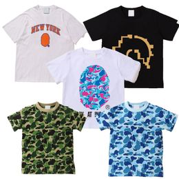 T-shirts infantis apes Toddlers Designer Camo Boys Clothes Girls Youth Street Casual Tops Summner Short Sleeve tshirts kid clothes Hip Hop Prined t shirt b0kY#