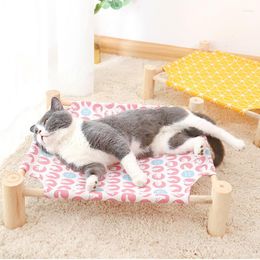 Dog Apparel Pine Cat Hammock Sleeping Home Bed Small Dogs Seasons Litter Mat Moisture-proof Easy Remove And Wash Camp Pet Supplies