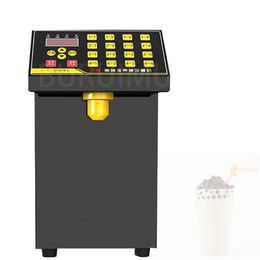 Key Fructose Quantitative Machine Fructose Dispenser Machines 8 Liters Boba Tea Syrup Dispenser Food Prcocess Bubble Tea Shop