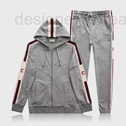 Men's Tracksuits Designer Brand Casual Mens Tracksuit Hip Hop Sweat Suits Sets Hooded Male Streetwear Jogger Top Sweatpants Set Plus Size 9QD4