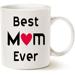 Mugs Mom Coffee Mug Ever Unique Holiday Or Birthday Gifts Idea For Mother Mama Mommy Cup White 11 Oz