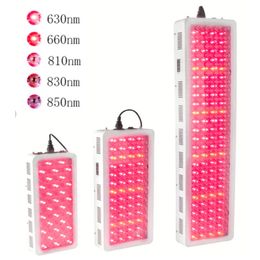 Grow Lights 300W 500W 1000W Red Light Therapy Lamp 630nm 660nm Near Infrared Therapy Light 810nm 830nm 850nm Full Body