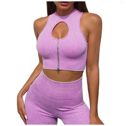 Women's Shapers 40 Birthday Tops For Women Fashion Women's Sexy Beauty Back Sports Bra Breathable Solid Colour Yoga Vest Gift Girl