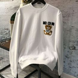 2023 Italien Berühmte Marken Damen Hoodies Designer Kleidung Marke Mode Baumwolle Paare T-Shirt Lässige Sommer Herren- und Damenbekleidung Lange Hemden Bär