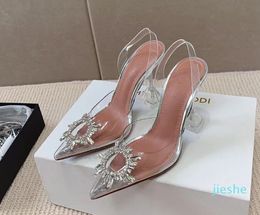 2023 Pumps sandals women's Luxury Designers Dress shoe genuine cowhide sole perfectly restore 9.5cm women s Party shoes