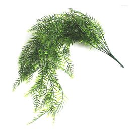 Decorative Flowers Fake Leaf Plant 90cm Artificial Plants Long Flower Vine Wall Hanging Rattan Grass For Home Garden Wedding Decor