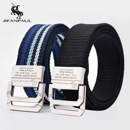 Belts Men's belt outdoor hunting tactics multifunctional combat survival high quality sports riding canvas nylon men's luxury women Z0228