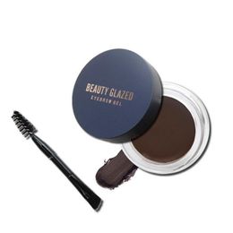 Eyebrow Enhancers Beauty Glazed Pomade Shapes With Brush Waterproof Matte Retail Package Makeup Eye Brow Drop Delivery Health Eyes Dhhg0