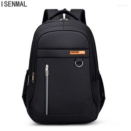 School Bags Large Capacity Men's Backpack Travel 15.6 Laptop Backpacks Black Teen College Book Boy Gril Student
