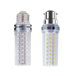 Corn Bulbs E27 E26 B22 E14 12W 16W SMD2835 Led Candle 110V 220V 230V Save Energy Warm Cool White LEDs Corn Lamp CoolWhite 6500K crestech