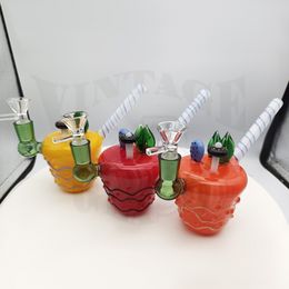 Vintage Fruit Glass bong Hookah Original Factory Direct Sale can put customer logo by DHL UPS CNE