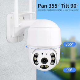 Camera Motion Detection Outdoor Wireless Two-way Audio Surveillance Webcam Built-in Speaker/Microphone