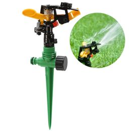 Watering Equipments Adjustable Garden Sprinklers Auto Irrigation Lawn 360 Degree Rotating Water Sprinkler System