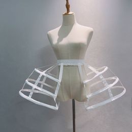 Petticoats Satin Cutout Three-Layer Double-Sided Bird Cage Fishbone Cosplay New Style Petticoats