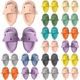 Designer slippers women men thick bottom antiskid blue orange purple Grey yellow outdoor summer sandals Color12