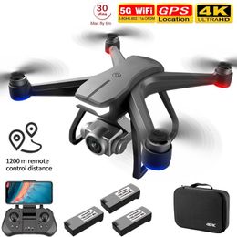 Y19 GPS Drone 4K 6K Dual HD Camera Intelligent Uav Professional Aerial Photography Brushless Motor Quadcopter RC Distance1200M