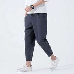 Women's Pants Capris Legible Brand Casual Harem Pants Men Jogger Pants Men Loose Trousers Male Chinese Traditional Harajuku Summer Clothe 230301