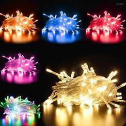 Table Lamps Led Colorful String Lights 8 Modes Outdoor Waterproof High Brightness Christmas Decorative Lamp Fairy