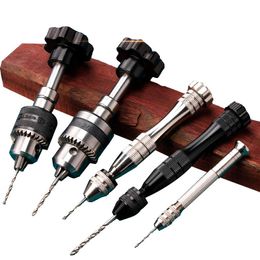 Professional Drill Bits Manual Hand Aluminium Alloy Various Type Twist For Woodworking DIY Tools