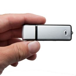 4GB Memory USB Voice Recorder 2 in 1 Mini USB 2.0 Digital Voice Recorder Dictaphone Rechargeable Recording Pen Drive Sound Audio Recorder 150 Hours WAV PQ141