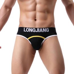 Underpants Cotton Underwear Men Briefs Breathable U Bulge Pouch Jockstrap Sexy Mens Triangle Panties Soft Ropa Interior Hombre