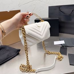 Envelope Crossbody Bags Mini Messenger Bag Women Handbag Quilting Chain Purse Flap Underarm Wallet Plain Metal Gold Letters Mobile Phone Bag Hasp Hardware