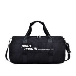 Outdoor Bags Duffel Bags Fitness Bag Men's Short Distance Sports Bag Women's Swimming Hand Luggage Bag Large Capacity Travel Bag Dry Wet Separation Waterproof