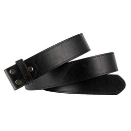 Belts Men's PU leather Belt without buckle DIY Belt accessories 38cm Z0228