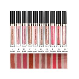 Lip Gloss Wholesale Liquid Lipstick Matte Longlasting Waterproof Nonstick Cup Easy To Wear Lipgloss Maquillage Drop Delivery Health Dhlid